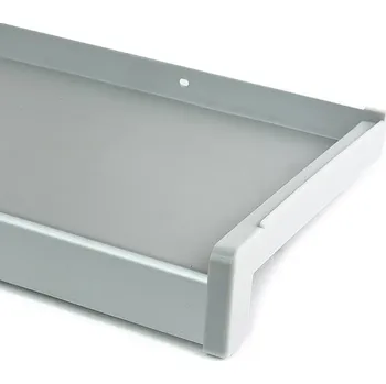 Parapet Paramont Parapet vnější hliníkový tažený - šířka 50 mm Barva: stříbrný elox