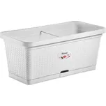 Truhlík na květiny NATURAL 80 bílá Bílá