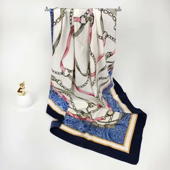 Šátek Bavlissimo Šátek 90 x 90 cm opasky varianta: 56