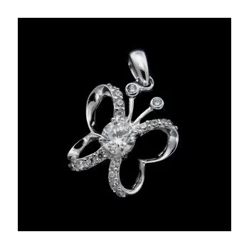 Přívěsek Stříbrný přívěsek s kamenem