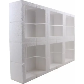 Obalový materiál EPS ochranný roh, polystyren, velký, 100*100*100 mm