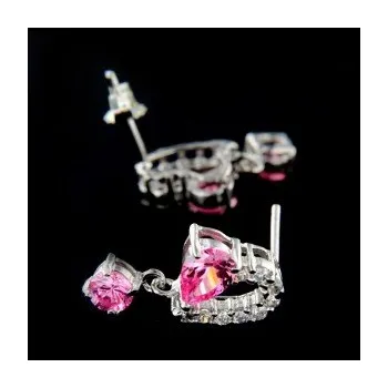 Náušnice Stříbrné náušnice na puzetu