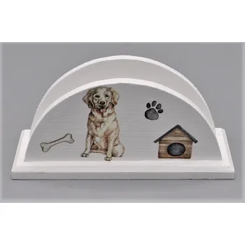 Stojánek na ubrousky pejsci