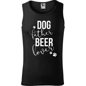 Pánské tílko Pánské tílko Malfini Core Dog father, beer lover