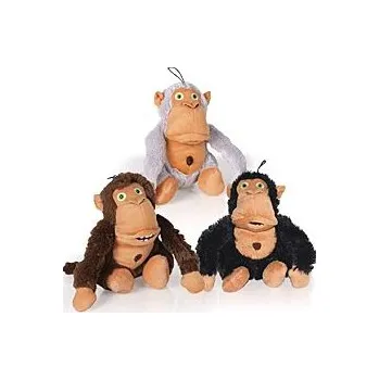 Hračka pro psa Crazy monkey černá 36cm