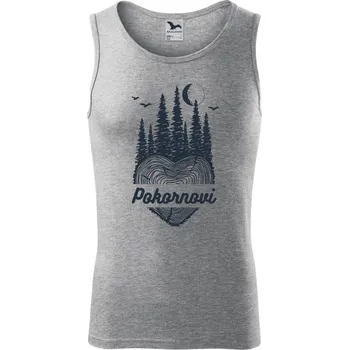 Pánské tílko Pánské tílko Malfini Core Srdce pařez