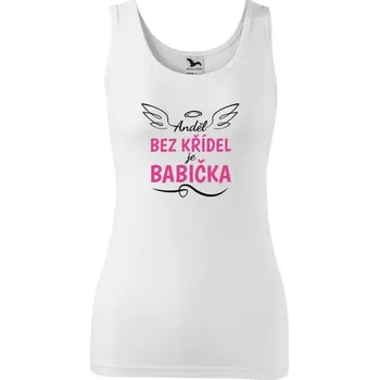 Dámské tílko Malfini Triumph Anděl bez křídel - babička