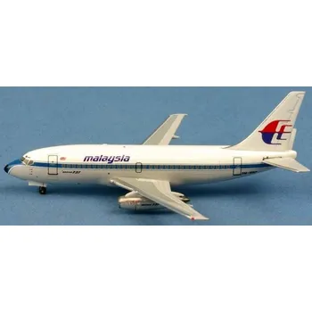 Plastikový model AeroClassic Aero Classics - Boeing B737-229, dopravce Sabena/Malaysia Hybrid Colors, Malajsie, 1/400