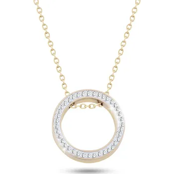 Řetízek biju Řetízek s kroužkem a zirkony 1329