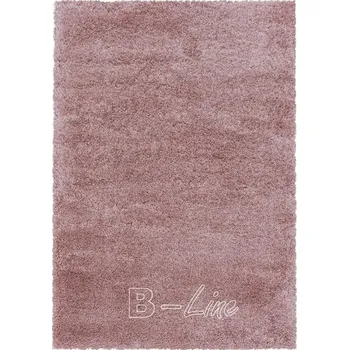 Koberec Ayyildiz Hali Kusový koberec FLUFFY SHAGGY 3500 Rose Rozměr kruh 120 cm