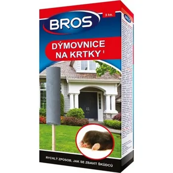 Odpuzovač zvířat Recenze BROS dýmovnice na krtky 3 ks