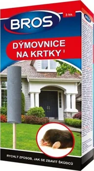 Odpuzovač zvířat BROS dýmovnice na krtky 3 ks