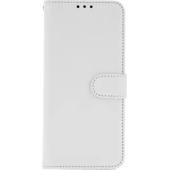 Pouzdro na mobilní telefon Pouzdro Samsung A22 knížkové bílé s přezkou (obal neboli kryt na Samsung A22)