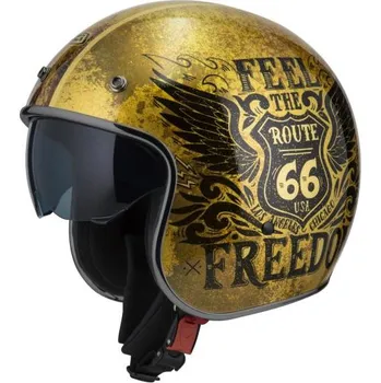 Helma na motorku Motocyklová otevřená přilba NZI Rolling 4 WINGS Velikost: XXL