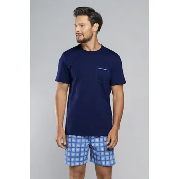 Dámské pyžamo Pánské pyžamo s krátkým rukávem Kryspin - Italian Fashion