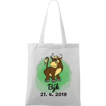 Látková taška Býk 21. 4. až 21. 5.