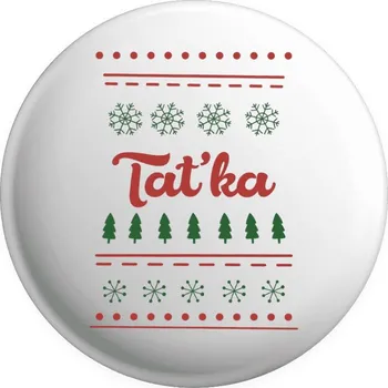 Placka Stromečky a vločky - taťka