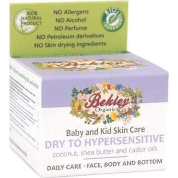 Tělový krém BEKLEY ORGANICS Přírodní balzám pro suchou a hypersenzitivní pokožku 30 ml