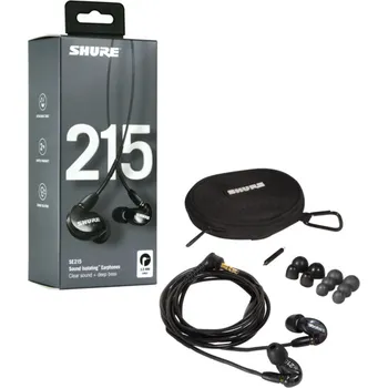Sluchátka Shure SE215-K-EFS