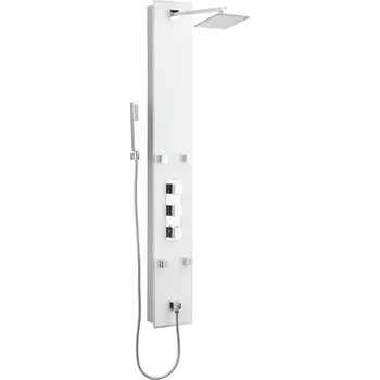 Sprchový panel Anima Glass Shower bílý