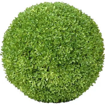 umělá květina Umělý keř Zimostráz - Buxus koule, 40 cm