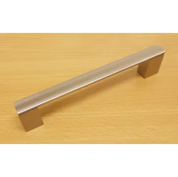 Nábytkové kování Úchytka Porta 96/110 mm Ni-broušený