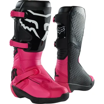 Sportovní oblečení FOX Wmns Comp Boot - Buckle - 8, BLACK/PINK MX23