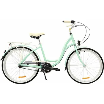 STORM Rowery Dublin Alu 26" světle zelené 15" Městské kolo STORM Rowery Dublin Alu 26" světle zelené 15"