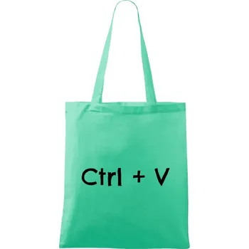 Látková taška Ctrl + V