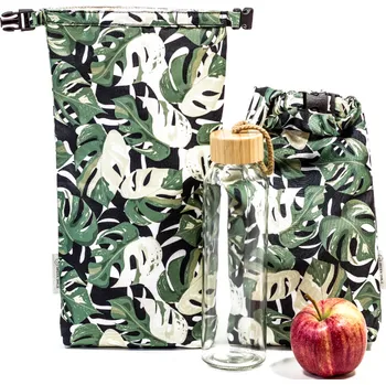 Svačinový box Green Smile Rolvak Malý Monstera