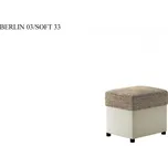 ELTAP Taburet R2, 35 x 45 x 40 cm Látka čalounění: Berlin 03/ Soft 33