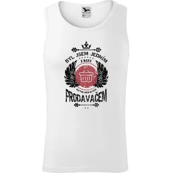 Pánské tílko Pánské tílko Malfini Core Byl jsem jedním z davu, ale pak jsem se stal prodavačem