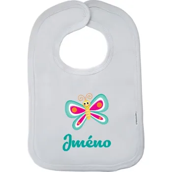 Bryndák Dětský bryndák New Baby Motýlek se jménem