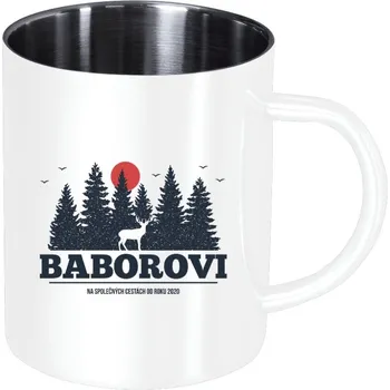 Nerezový hrnek Na společných cestách