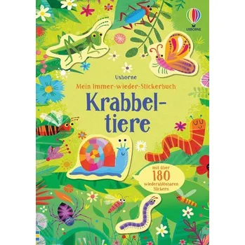 První čtění Mein Immer-wieder-Stickerbuch: Krabbeltiere - Smith, Sam