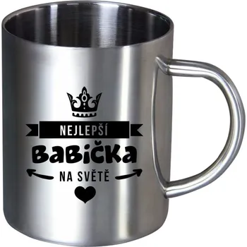 Nerezový hrnek Nejlepší babička na světě