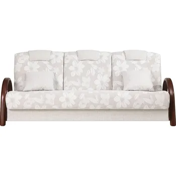 Sedací souprava Pohovka Oliwia H Clic-Clac s rozkladem a úložným prostorem z bukového dřeva