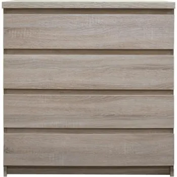 Komoda Komoda, 4-šuplíková, dub sonoma, PANAMA typ 05