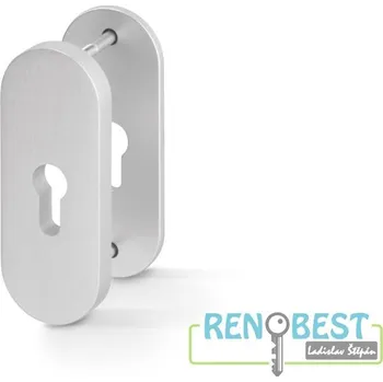 Dveřní kování AC-T Rozeta ochranná VIKING hliník různé barvy Povrchová úprava: hliník F4, Barva: bronz