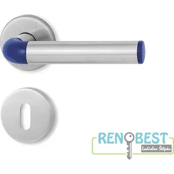 Dveřní kování HOLAR Klika DEMI METAL DMP BB různé barvy Provedení: pro klíč - BB, Barva: žlutá