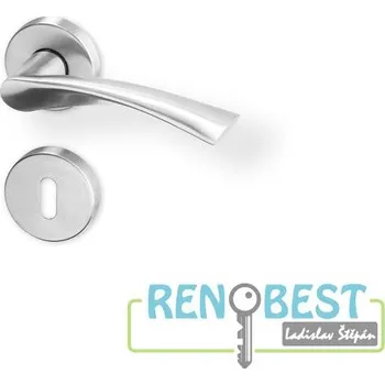 Dveřní kování AC-T Dveřní kování EURA R SlideBloc light nerez PK Provedení: klika/klika, Varianta: Povrchová úprava: Nerez; Typ klíče: FAB, Varianty: SlideBloc