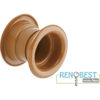 Větrací mřížka AC-T Průchodka větrací ACT kulatá plastová sépie Barva: sépie