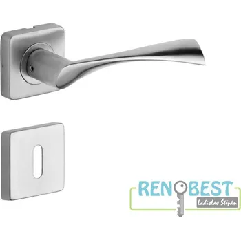 Dveřní kování ROSTEX Dveřní kování MILANO/H Provedení: pro vložku - PZ, Povrchová úprava: nerez mat