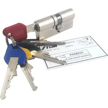 Vložka do dveří H&B GROUP Bezpečnostní vložka STAR Patent 2032 - RC 4 Rozměr: 30+35mm