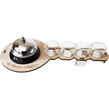 Žertovný předmět Dřevěný klíč ke štěstí a radosti SK