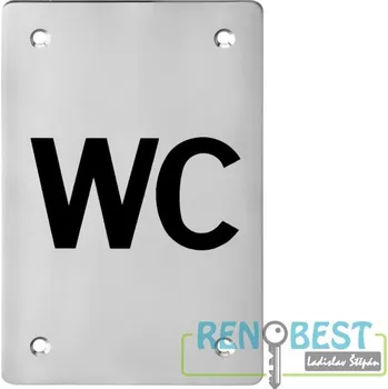 Dveřní kování AC-T Piktogram WC HR nerez Provedení: Nerez