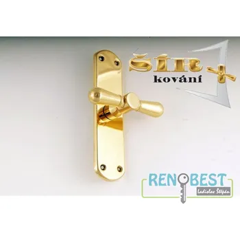 Okenní klika ŠÍR KOVÁNÍ Okenní kování DÁŠA rozvora mosaz