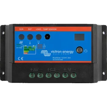 solární regulátor Victron BlueSolar PWM - Light 12 / 24V 30A SCC010030020