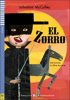 Španělský jazyk El Zorro - Johnston McCulley (2012, brožovaná) + CD
