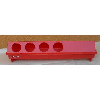 napáječka pro hospodářská zvířata Napáječka žlabová s plovákem a otvory - 50 cm